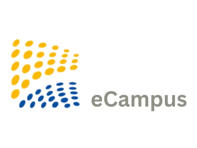 Eine Wissenschaftlerin und ein Wissenschaftler arbeiten hinter einer Glasfassade und mischen Chemikalien mit Großgeräten.