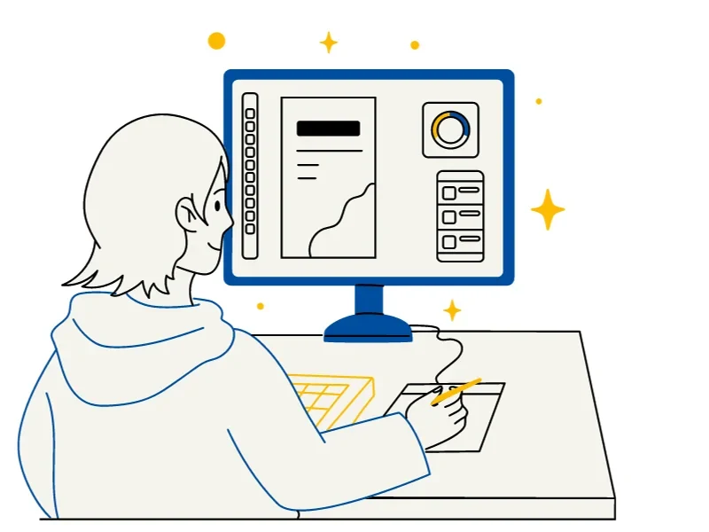 Eine Wissenschaftlerin und ein Wissenschaftler arbeiten hinter einer Glasfassade und mischen Chemikalien mit Großgeräten.