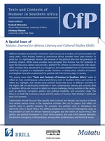 MATATU Humor Special Issue CfP (Page 1)