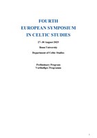 SCE-Tagung Vorläufiges Programm