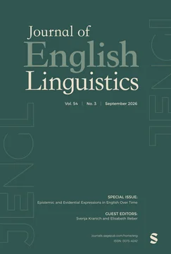 Journal of English linguistics