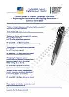 Current Issues in English Language Education: Exploring the Social Aims of Language Education
