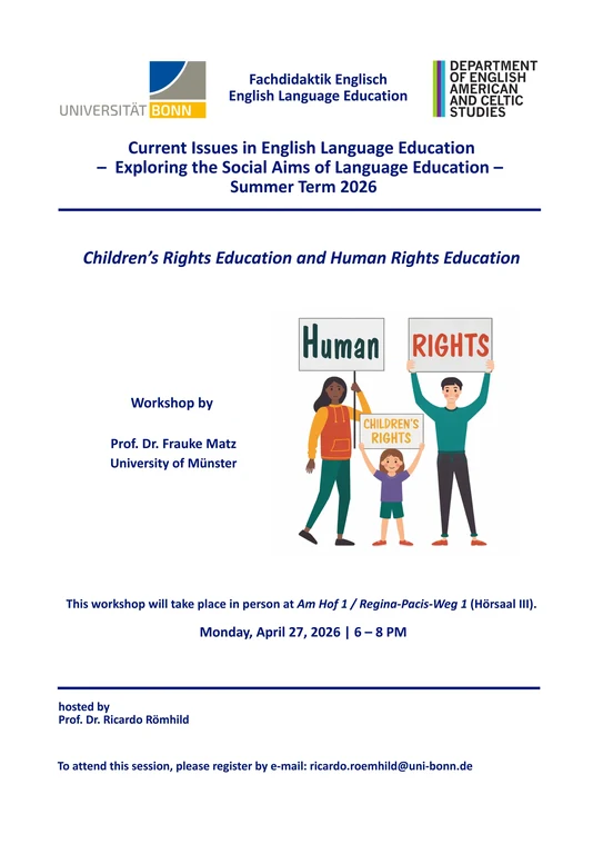Workshop: Children's Rights Education and Human Rights Education